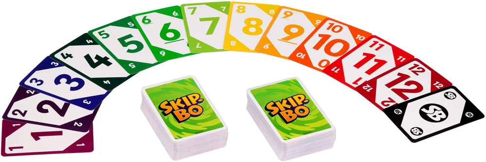 Mattel UNO kortos SKIP-BO (atnaujintos) (JMM20)