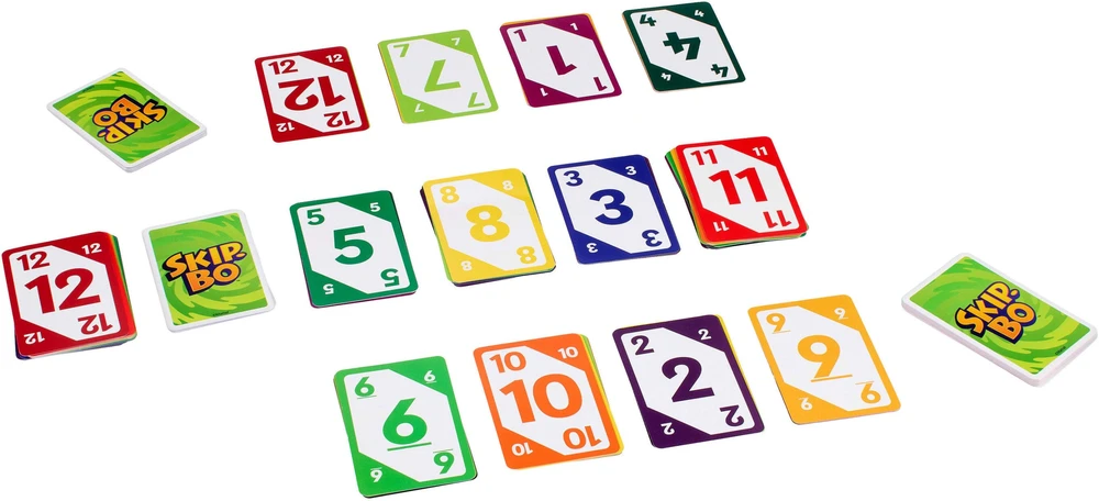 Mattel UNO kortos SKIP-BO (atnaujintos) (JMM20)