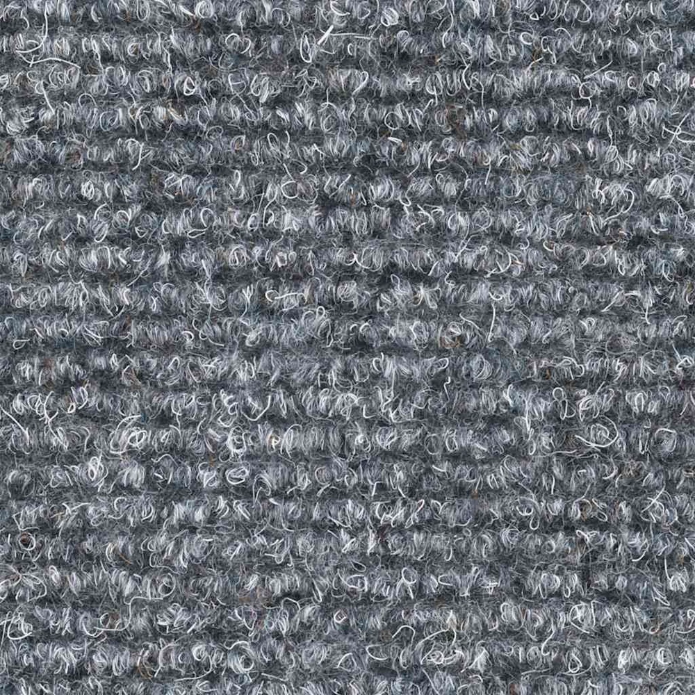 Laiptų kilimėliai, lipnūs, 20 vnt., 65x21x4 cm, šviesiai pilki, pusapvaliai, dideli