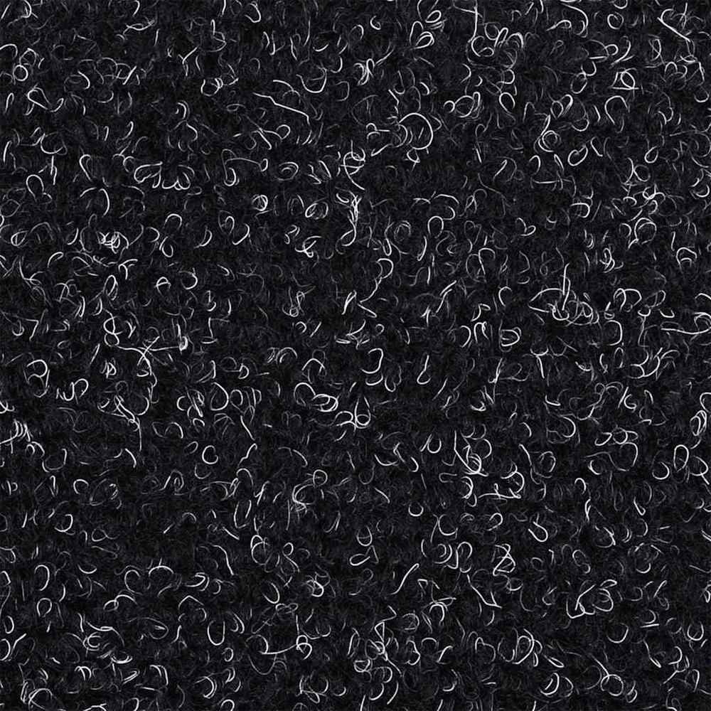 Laiptų kilimėliai, lipnūs, 20 vnt., juodi, pusapvaliai, 56x17x3 cm