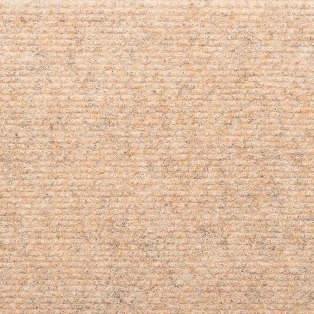 Laiptų kilimėliai, lipnūs, 20 vnt., 65x21x4 cm, šviesiai rudos spalvos, stačiakampiai kraštai