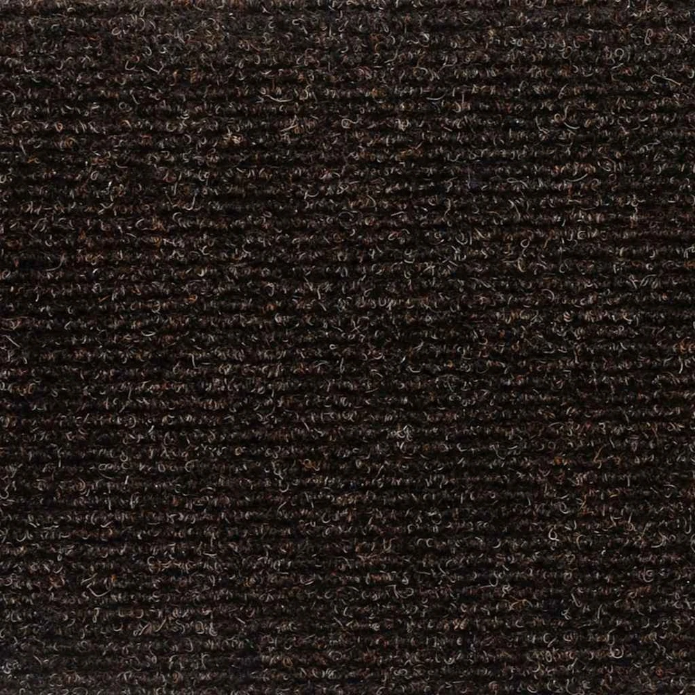 Laiptų kilimėliai, lipnūs, 20 vnt., rudi, pusapvaliai, 56x17x3 cm
