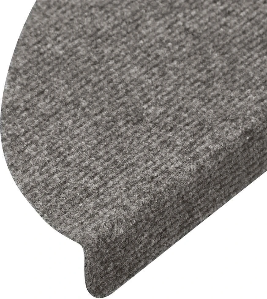 Lipnūs laiptų kilimėliai, 20vnt., pilki, 65x22,5x3,5cm