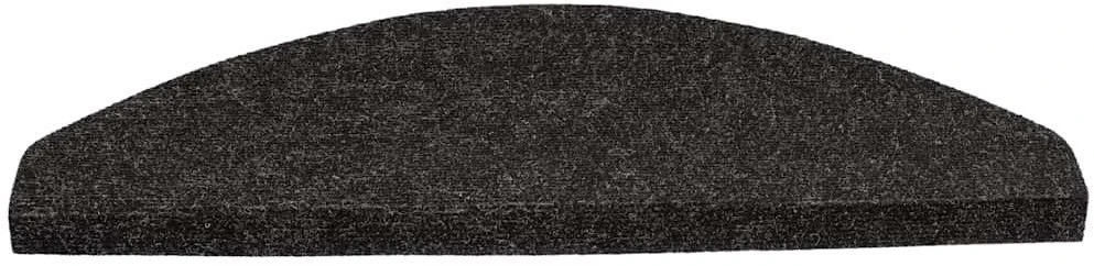 Lipnūs laiptų kilimėliai, 30vnt., antracito, 65x22,5x3,5cm