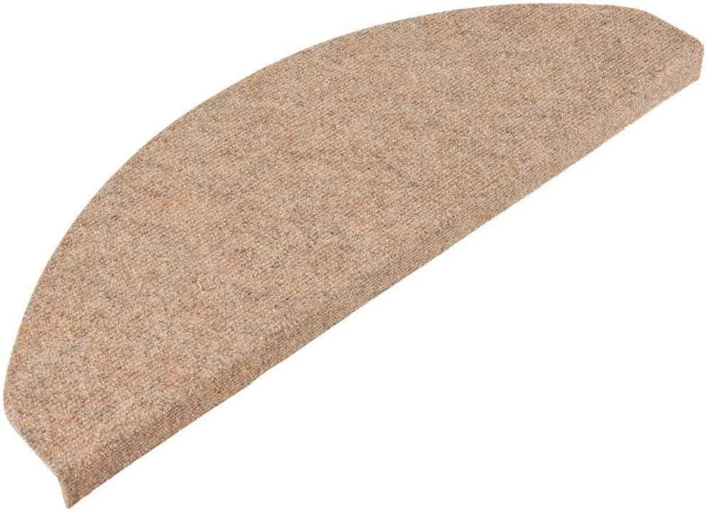 Lipnūs laiptų kilimėliai, 30vnt., smėlio, 65x22,5x3,5cm