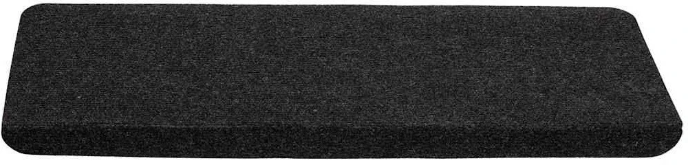 Lipnūs laiptų kilimėliai, 30vnt., juodi, 65x24,5x3,5cm