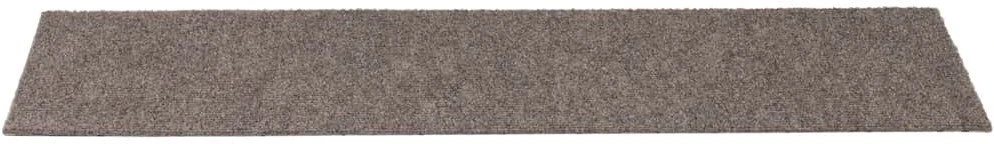Laiptų kilimėliai, lipnūs, 30 vnt., 76x20 cm, smėlio spalvos, stačiakampiai
