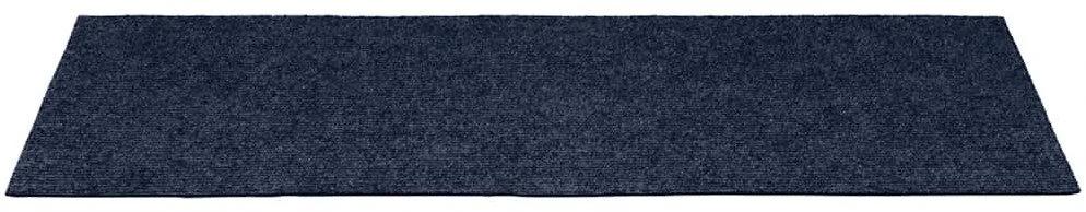 Laiptų kilimėliai, lipnūs, 30 vnt., 60x25 cm, tamsiai mėlyni, stačiakampiai