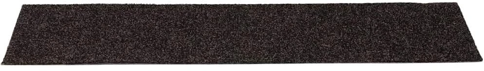 Laiptų kilimėliai, lipnūs, 30 vnt., 76x20 cm, rudi, stačiakampiai
