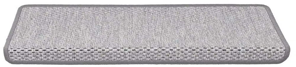 Laiptų kilimėliai Lipni Sisal-Look 30 vnt 65x21x4 cm Platina