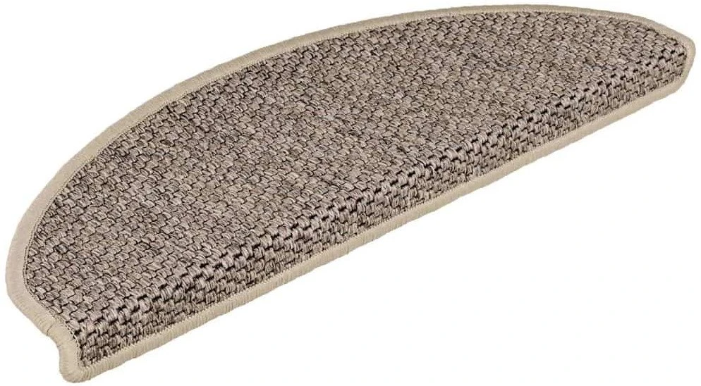 Lipnūs laiptų kilimėliai, 30vnt., tamsios smėlio, 65x21x4cm