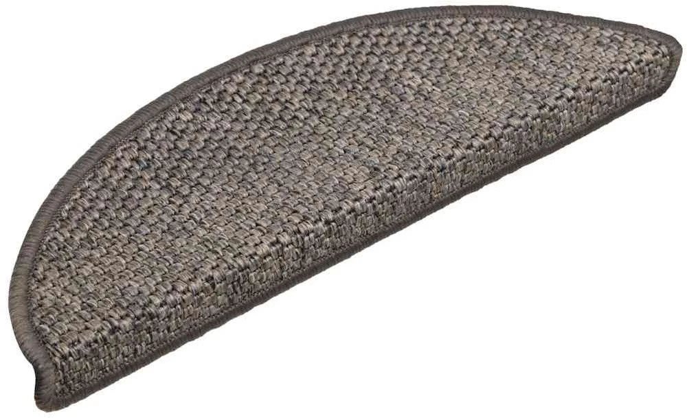 Lipnūs laiptų kilimėliai, 30vnt., pilki ir smėlio sp., 56x17x3cm