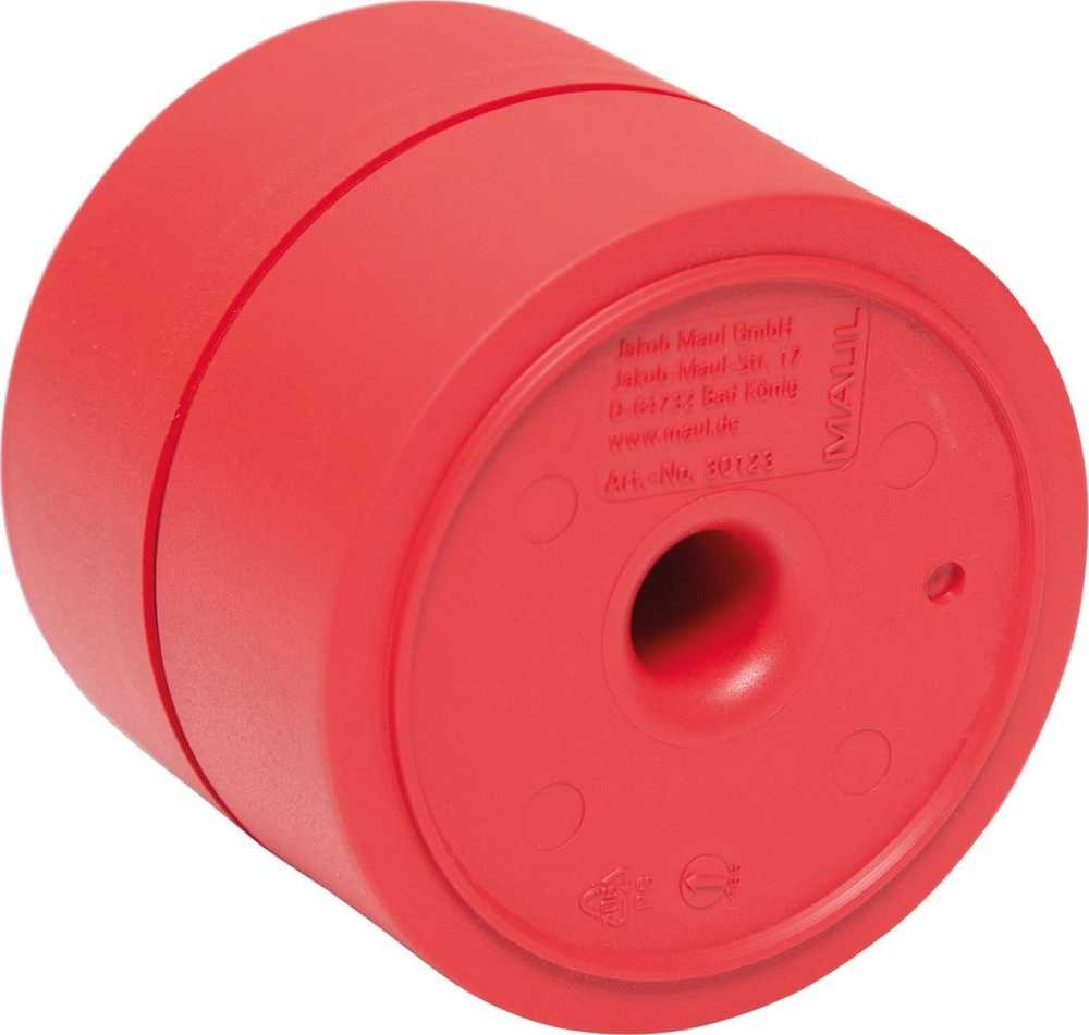 MAUL 3012325 indas na spinacze Raudona Plastik