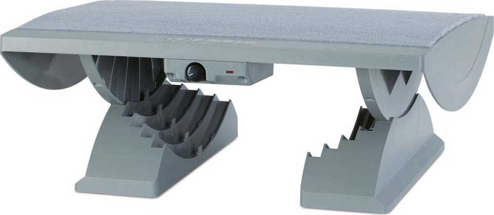 Maul MAUL ergonomische Füßstütze Pro beheizt 45x39cm grau
