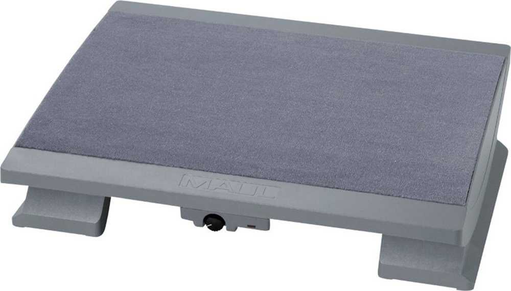 Maul MAUL ergonomische Füßstütze Pro beheizt 45x39cm grau