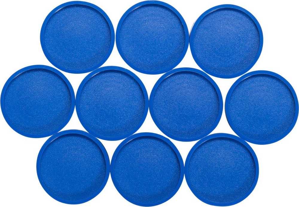Maul Magnes pramoninis apvalus 29mm 10 vnt mėlyna