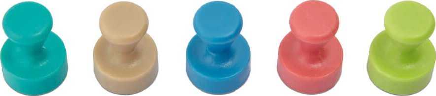 Maul Magnesy neodymowe w kształcie stożka 12mm 10 vnt skirtingos spalvos