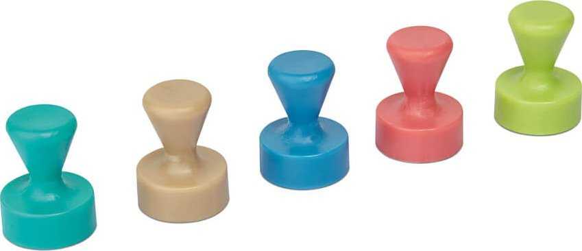 Maul Magnesy neodymowe w kształcie stożka 12mm 10 vnt skirtingos spalvos