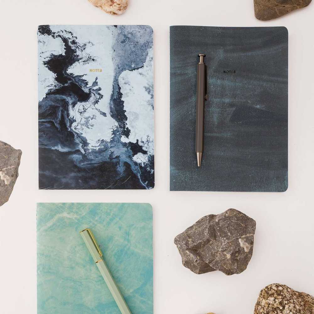 Maul Miquelrius STONE PAPER zeszyt A5 balta Juodas juoda (wysyłka)