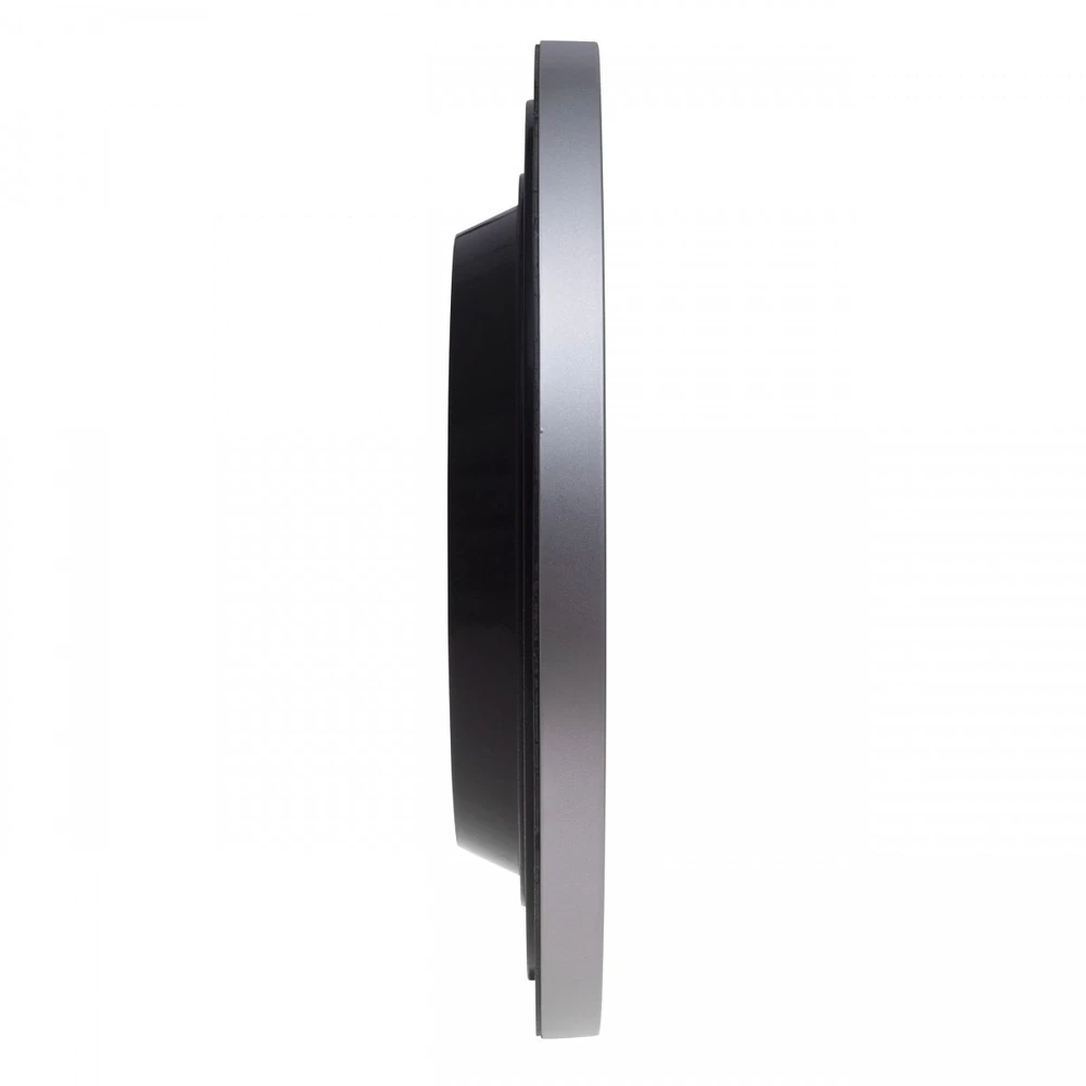 Maul Wall, Quartz clock, Circle, Sidabrinis, Baltas, Plastic, AA (9053595)