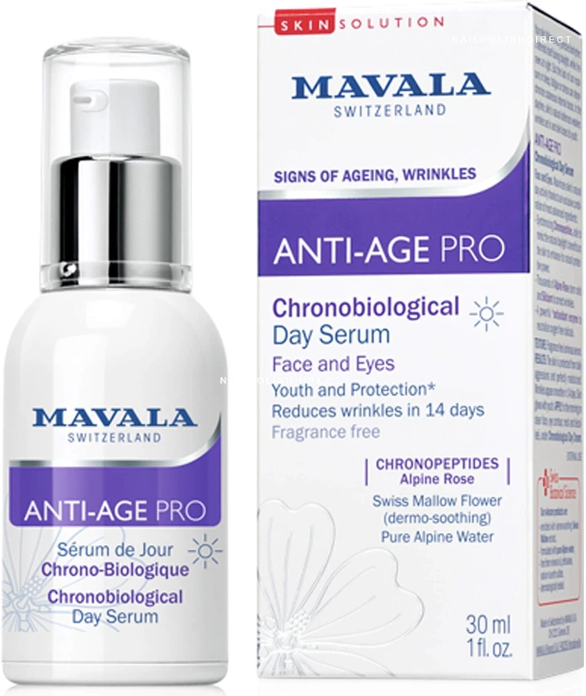 Mavala Anti-Age Pro Anti-Aging & Anti-Wrinkle Morning Serum For Face, 30 ml
