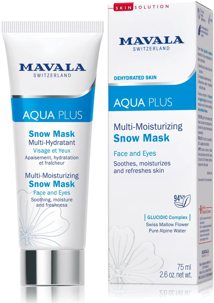 Mavala Aqua Plus Snow Mask, 75 ml