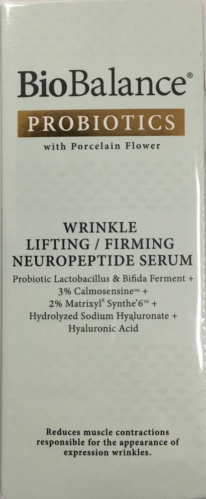 Bio Balance Wrinkle Lifting & Firming Neuropeptide Firming & Smoothing Morning & Evening Serum For Face & Neck, 30 ml