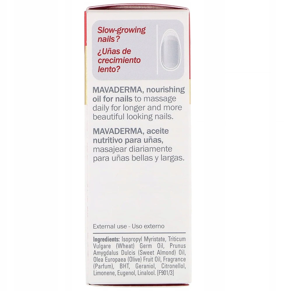 Mavala Mavaderma Nutritive Massage Oil For Nails, 10 ml