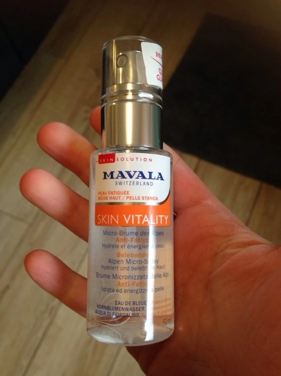 Mavala Vitality Vitalizing Mist Purškiklis For Face, 50 ml