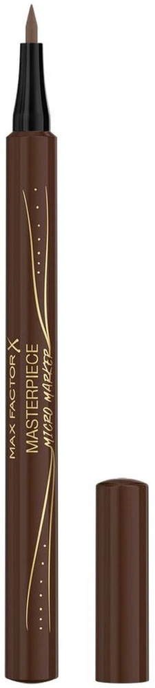 „Max Factor Masterpiece Brow Micro-Marker Precision Eyebrow Pen“ akių pieštukas, 050 pelenų ruda, 1,1 ml