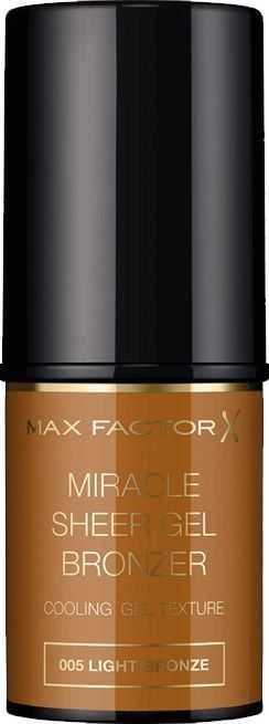 „Max Factor Miracle Sheer Bronzing“ skaistalai pieštuku, 005, šviesiai bronzinė spalva, 8 g