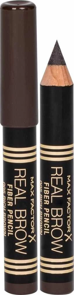Max Factor Real Brow Highlights Crayon/Pieštukas Eyebrow Kreminis Pieštukas 005 Rich Brown 1.8 g