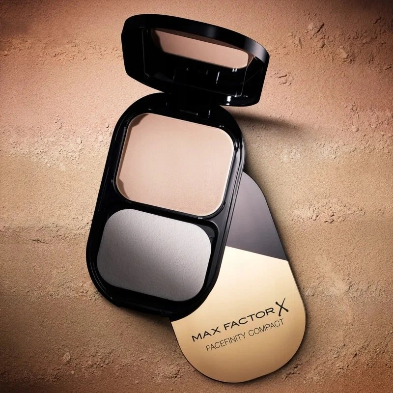 MAX FACTOR, FACEFINITY, kompaktinė pudra, 10 g (Spalva: 006 Golden) aprašymas - Prekės nuotrauka