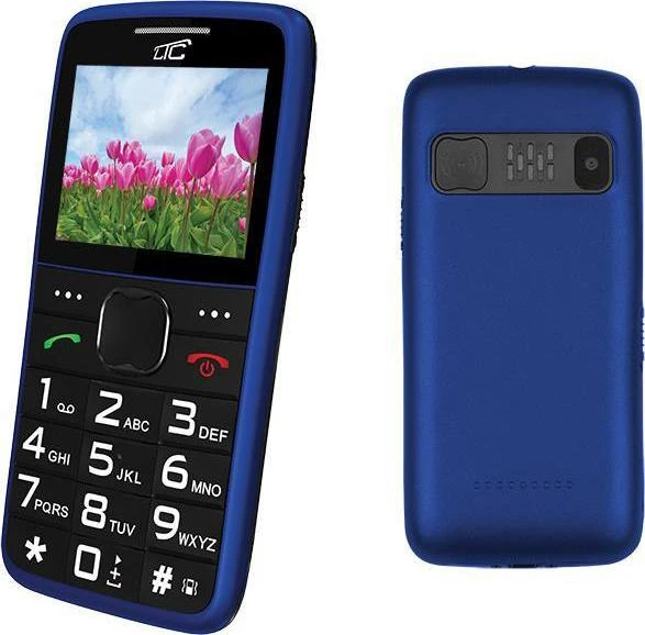Mobilusis telefonas Maxcom TELEFONAS GSM MOB20 TELEFONAS DLA SENIORA 2G/CAM/BT/900mAh Mėlynas LTC