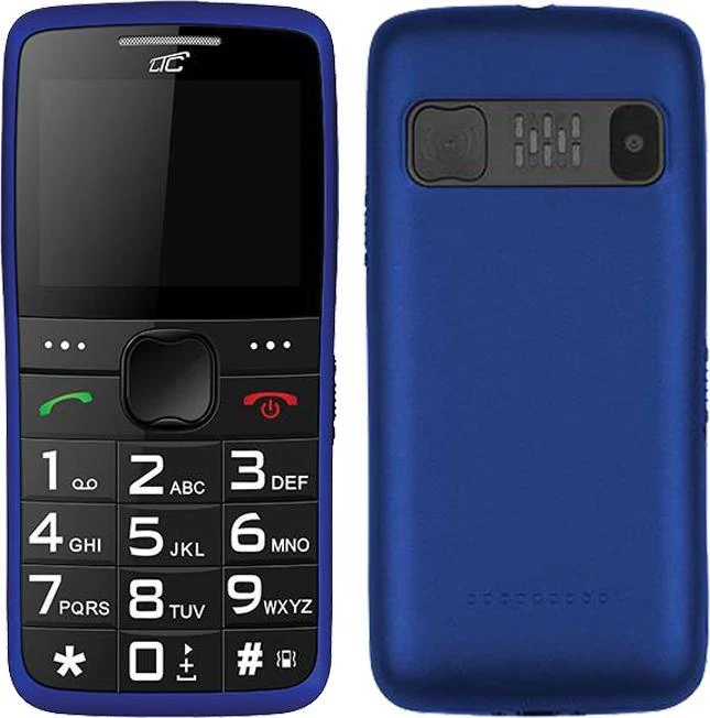Mobilusis telefonas Maxcom TELEFONAS GSM MOB20 TELEFONAS DLA SENIORA 2G/CAM/BT/900mAh Mėlynas LTC