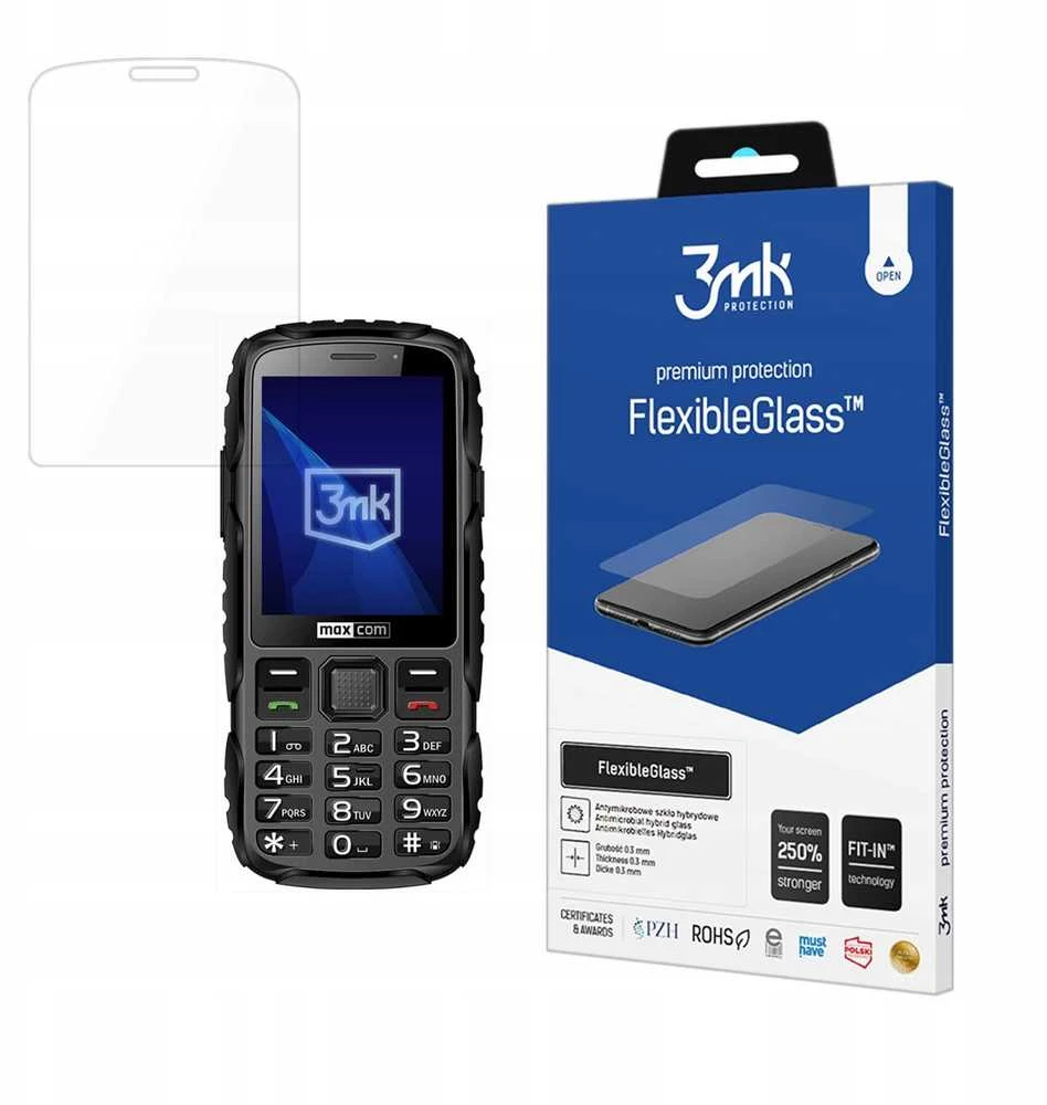 3Mk apsauga Maxcom Strong MM920 – 3mk lankstus stiklas