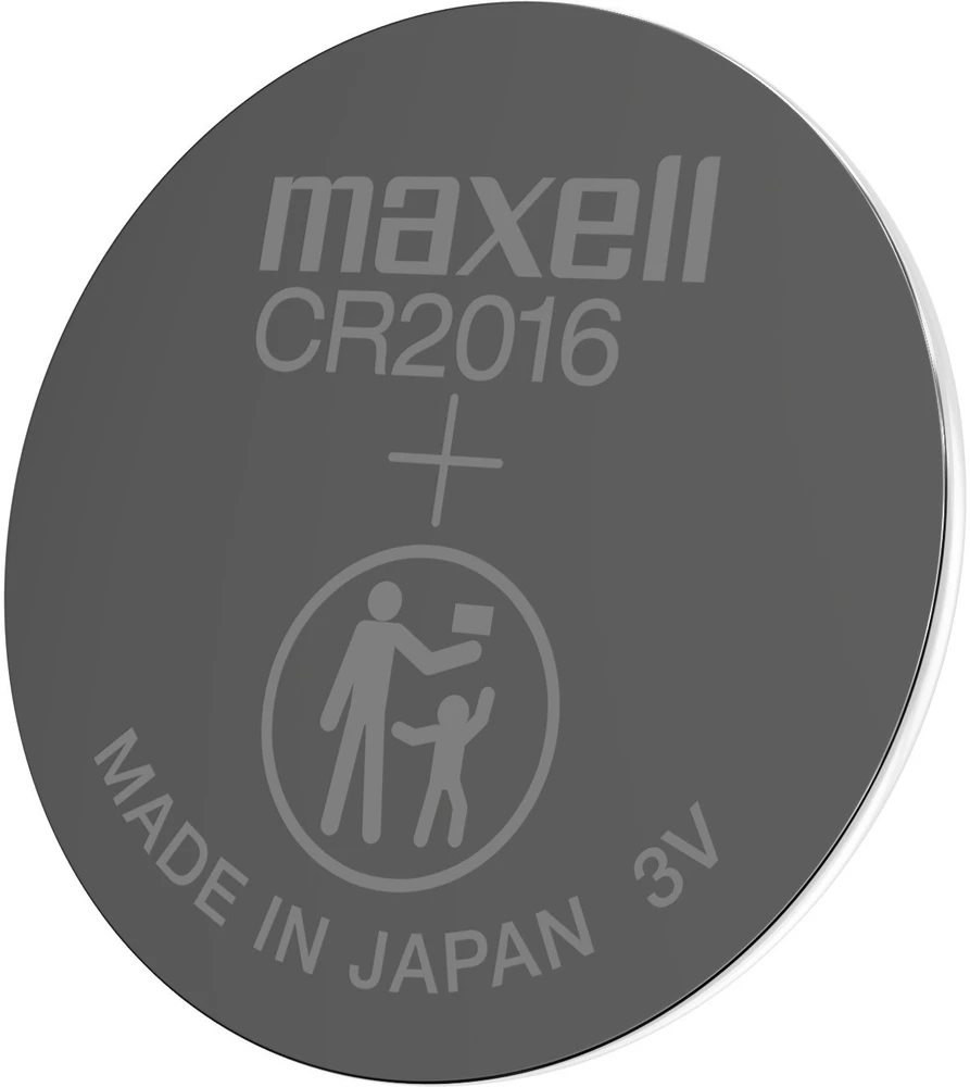 MAXELL ličio baterijos LITIO CR2016 2 vnt. 3V