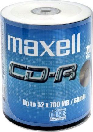 CD-R diskai MAXELL, 700MB, 52X, 80min., 100 vnt.