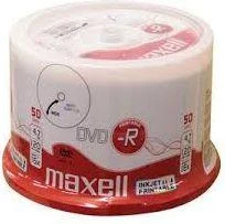 Maxell DVD-R 4,7 GB 16x50 vienetų (275701.40)