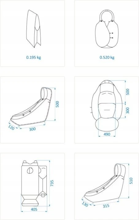 Maxi-Cosi Footmuff - miegmaišis automobilinei kėdutei | Esminis grafitas