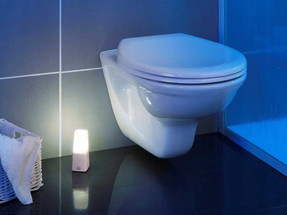 Maximex LED naktinis šviestuvas su judesio jutikliu, 2in1 - 2 vnt
