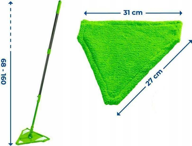 Maximex Universal Mop TRIANGEL, telescopic 68-160 cm