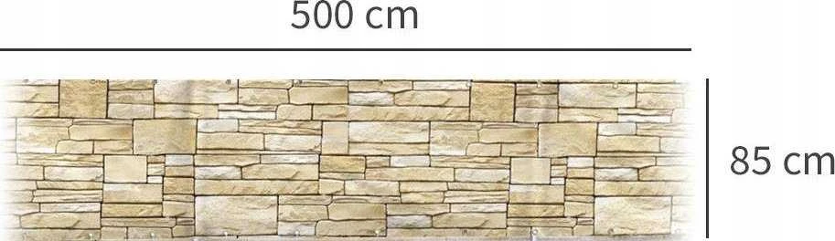 Maximex balkono privatumo dangtis, akmuo
