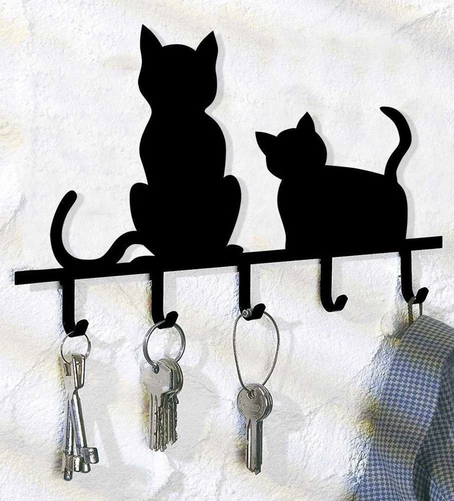 Maximex Raktų kabykla CATS – komplekte 5 kabliukai