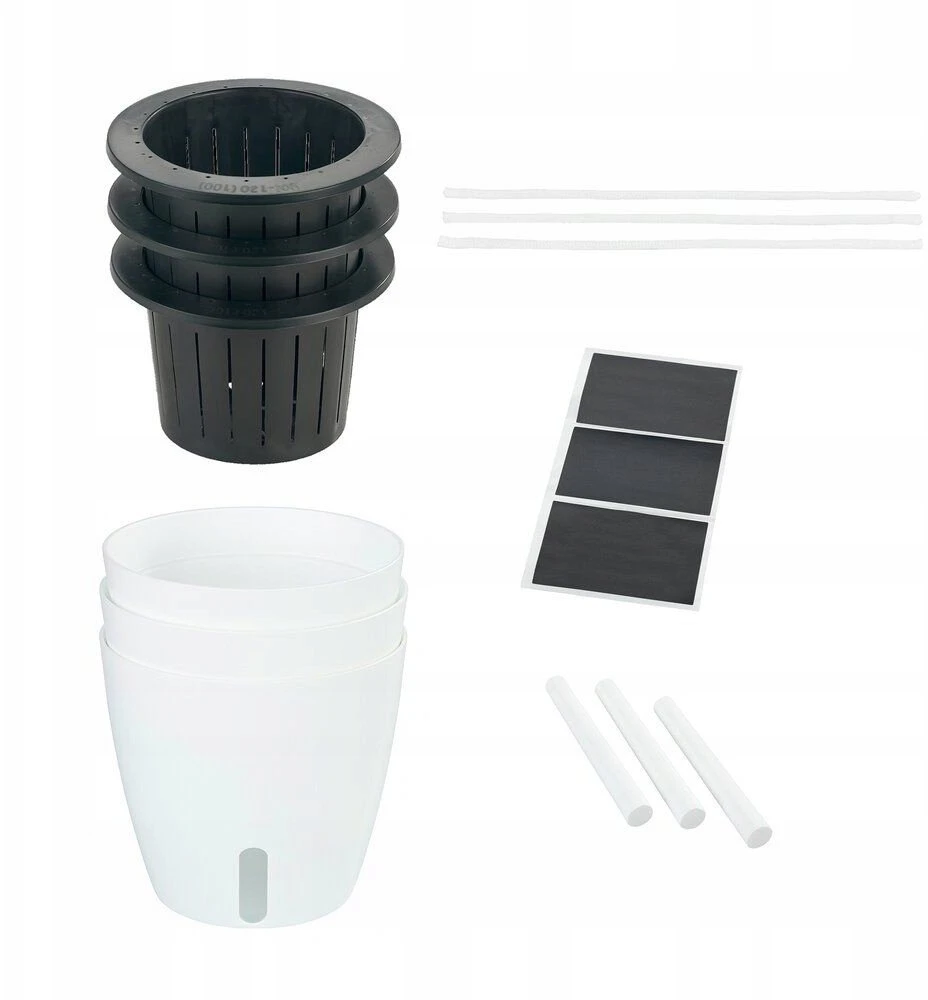 Maximex Trijų vazonų su laistymo sistema rinkinys, Ø 18 cm