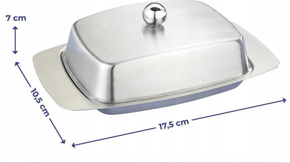 Maximex Steel Nerūdijantis plienas butcher, 17.5 x 7 x 10,5 cm