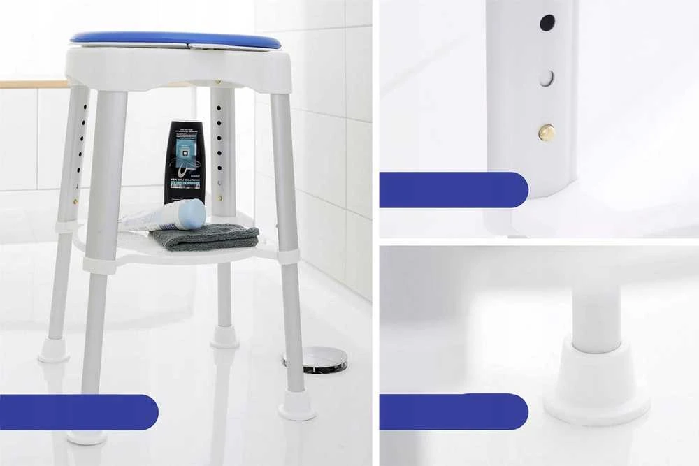 Maximex Dušo kėdutė, pasukama sėdynė, aukštis 41,5-59 cm