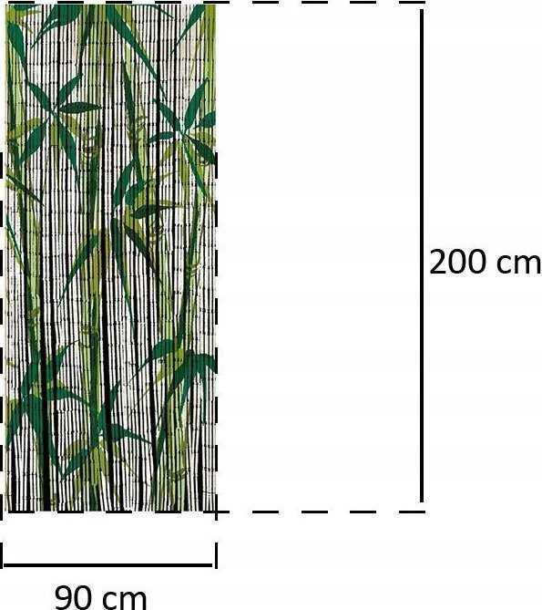 Maximex Užuolaidos bambusowa Bambus, 90x200 cm
