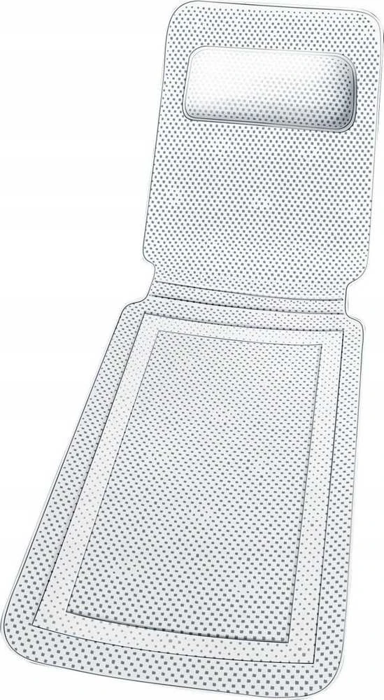 Maximex Patogus vonios įklotas, siurbtuko kilimėlis, 125 x 36 cm