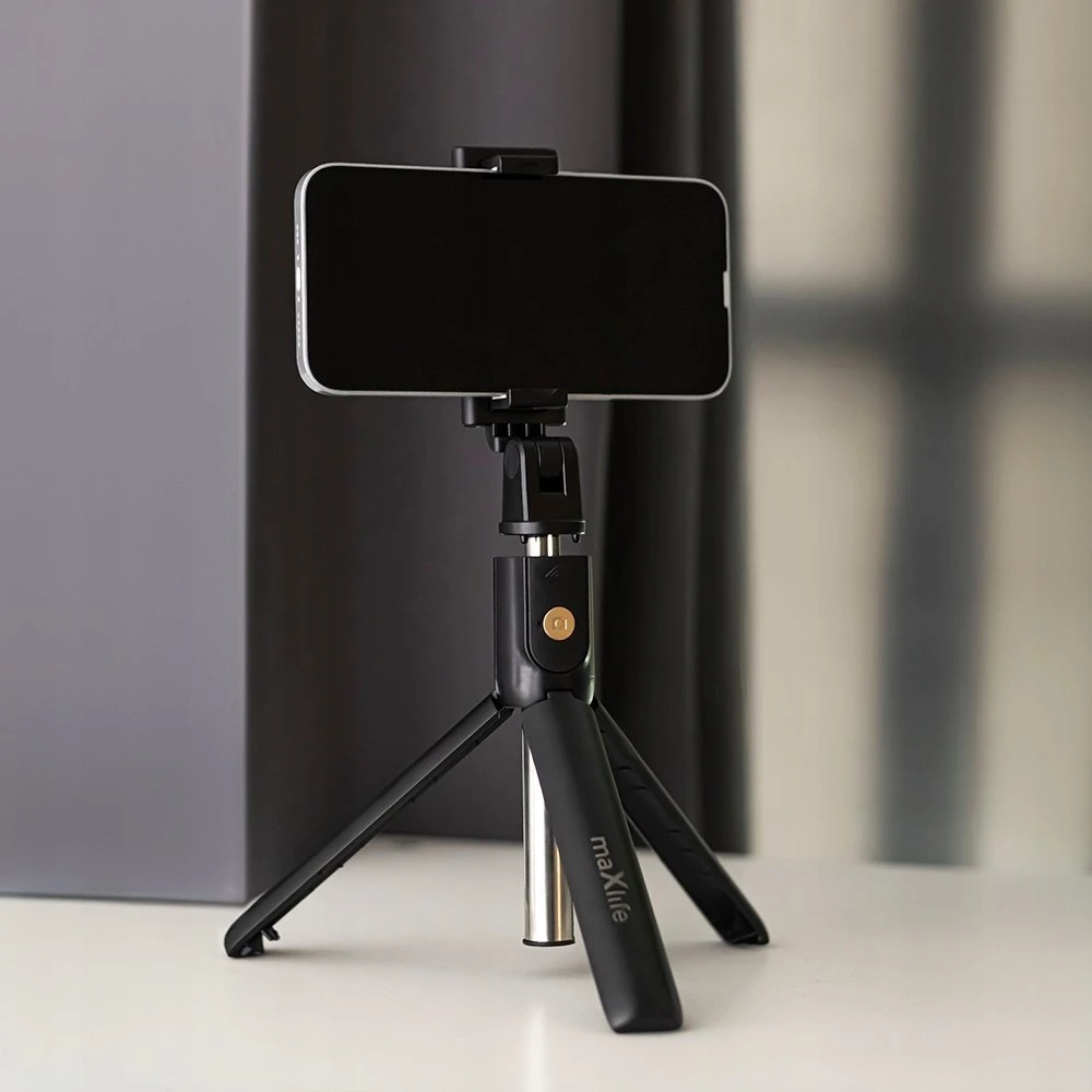 Maxlife „Bluetooth“ asmenukių lazda su trikoju MXST-100, juoda
